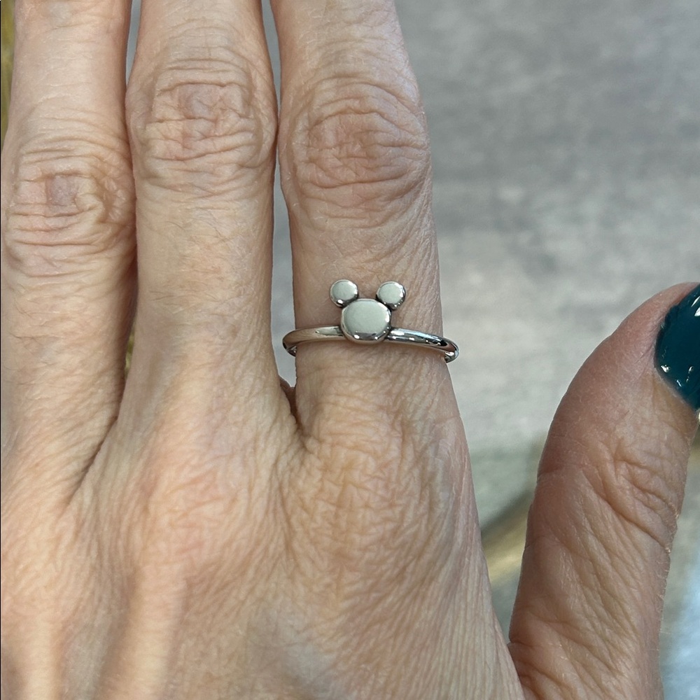 Pandora 925 Silver Mickey Mouse Disney Ring - Picture 6 of 6